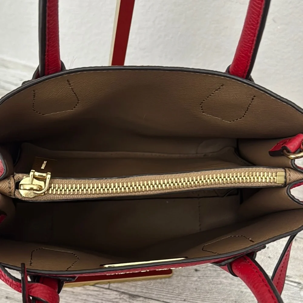 Michael Kors Red Mercer Satchel